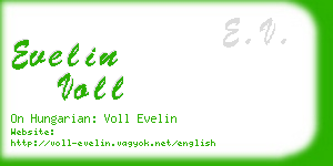evelin voll business card